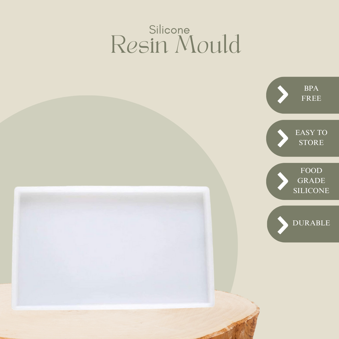 Rectangle Tray Mould Plain - 9 x 13 Inch