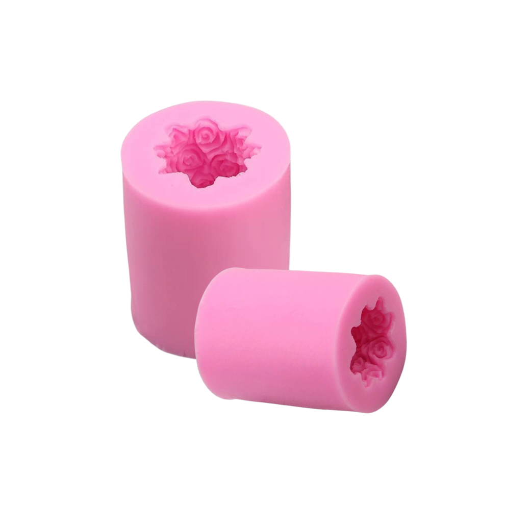 Silicone Candle Mould - Rose Candle