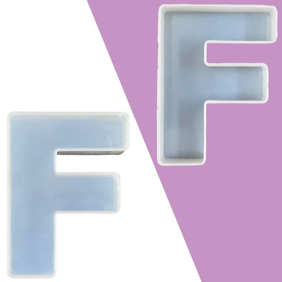 Silicone Alphabet Mould 4.2 Inch