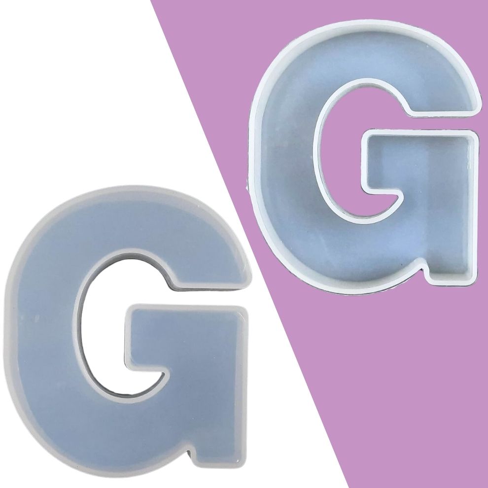 Silicone Alphabet Mould 4.2 Inch
