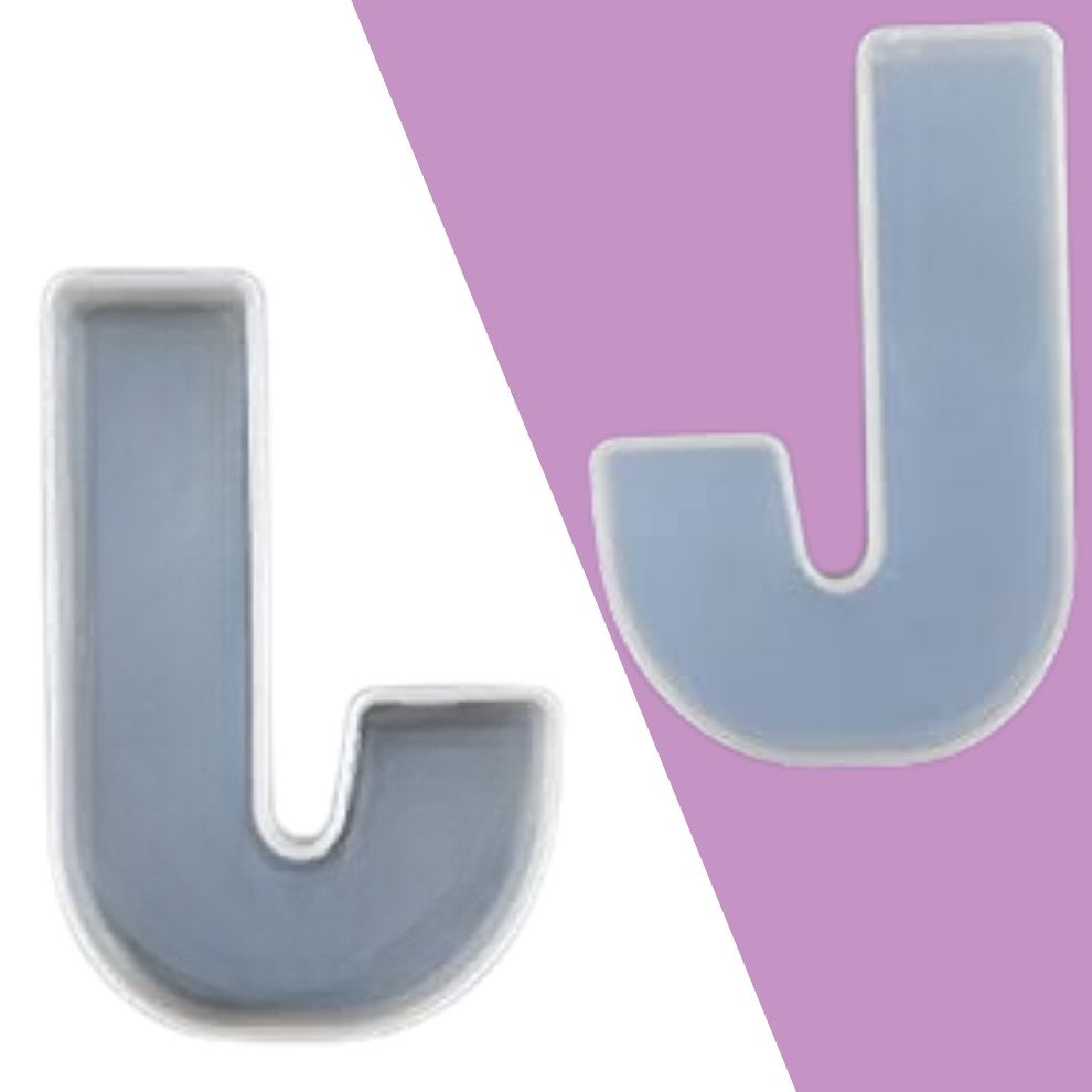 Silicone Alphabet Mould 4.2 Inch