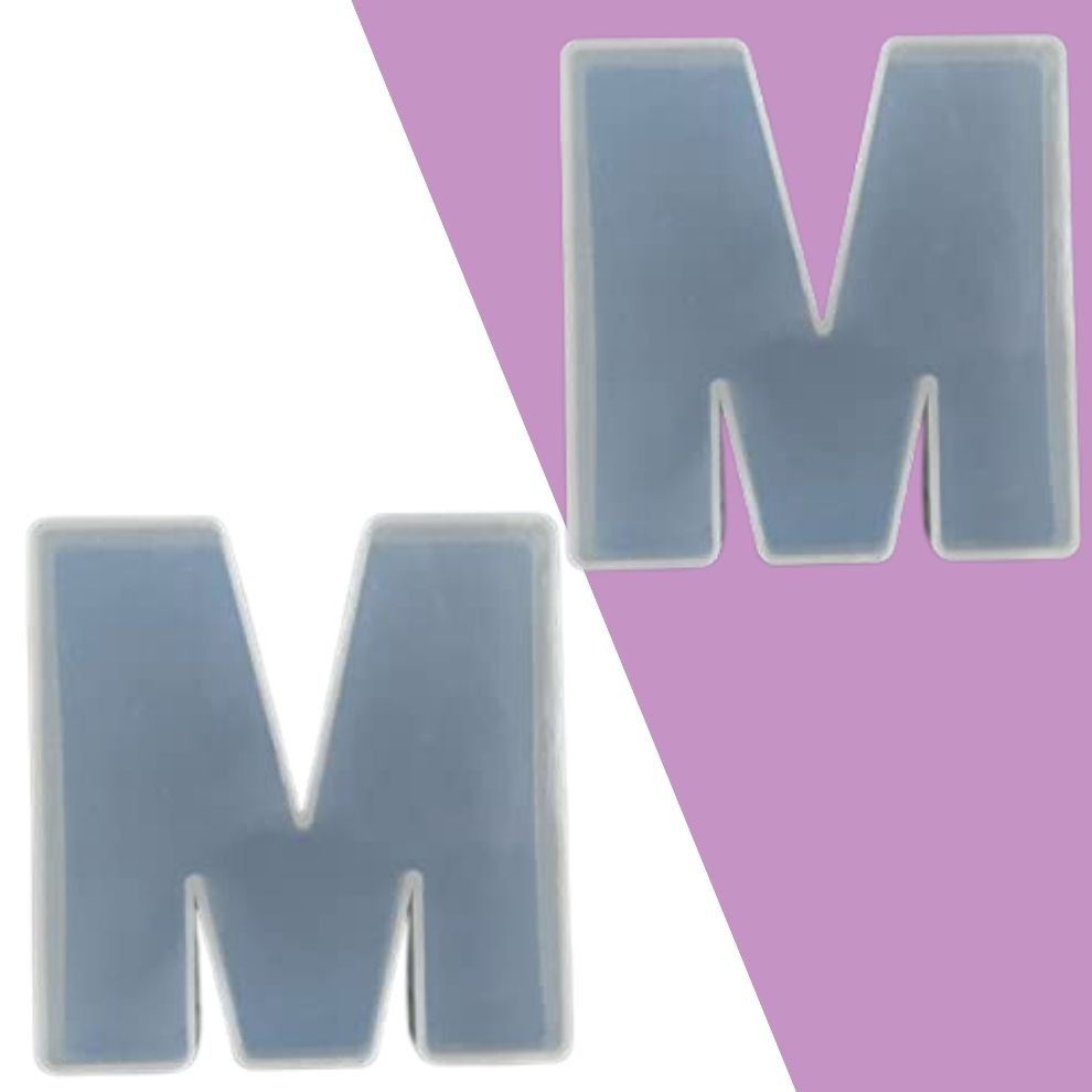 Silicone Alphabet Mould 4.2 Inch