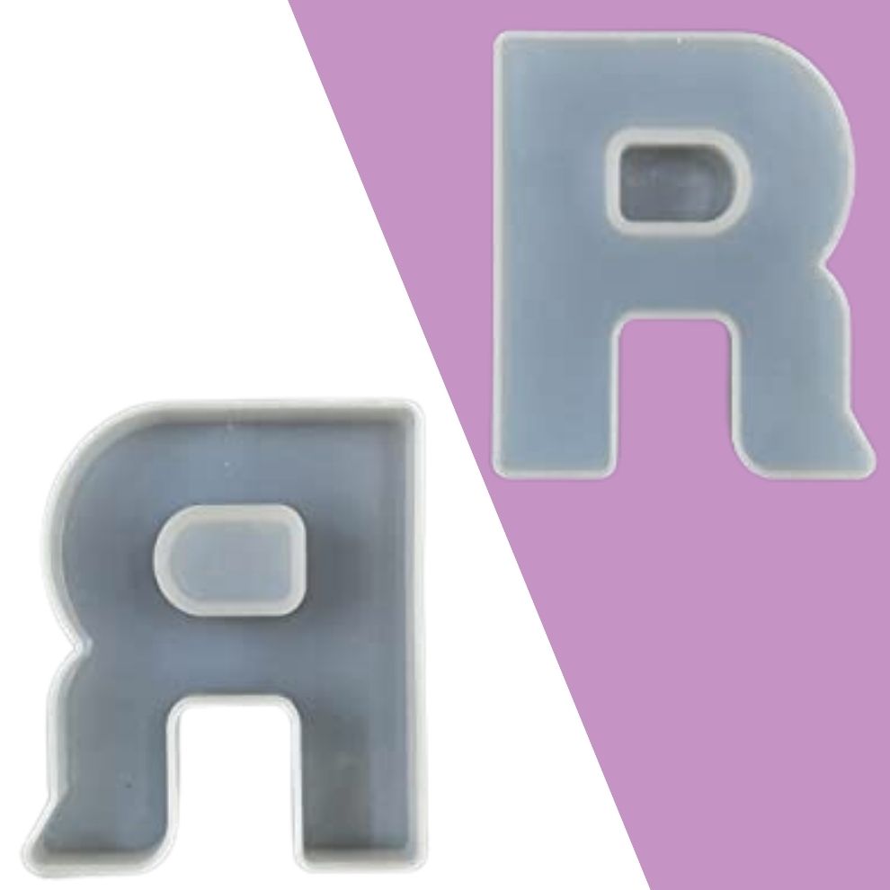 Silicone Alphabet Mould 4.2 Inch