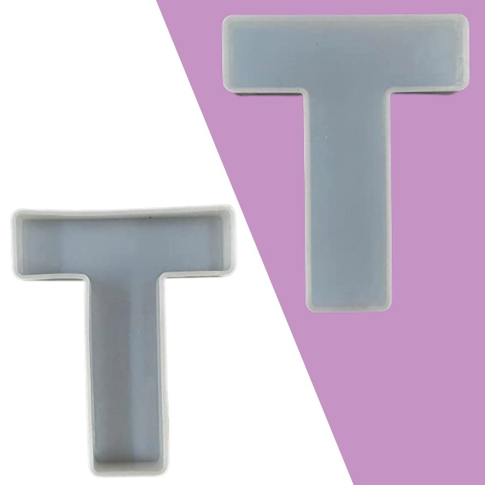 Silicone Alphabet Mould 4.2 Inch