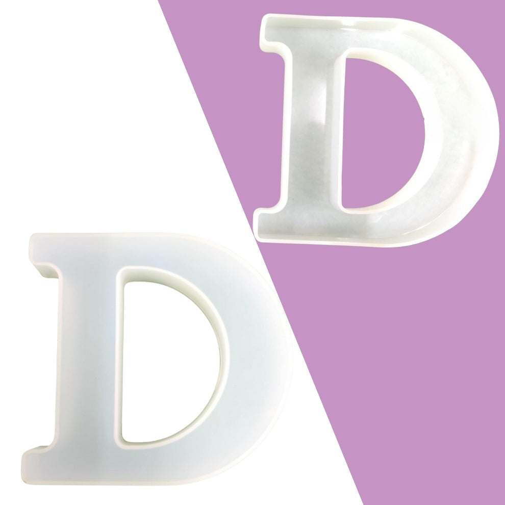 Silicone Alphabet Mould 5.2 Inch