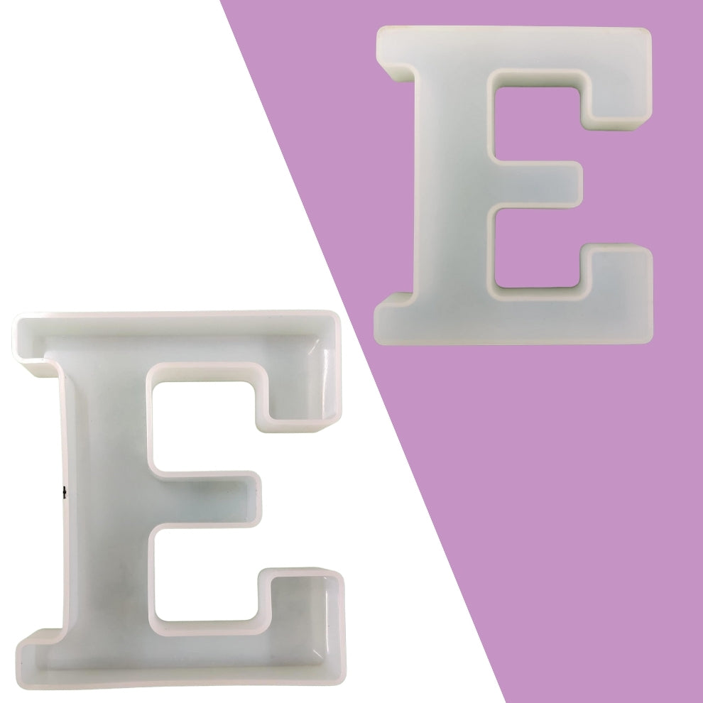 Silicone Alphabet Mould 5.2 Inch