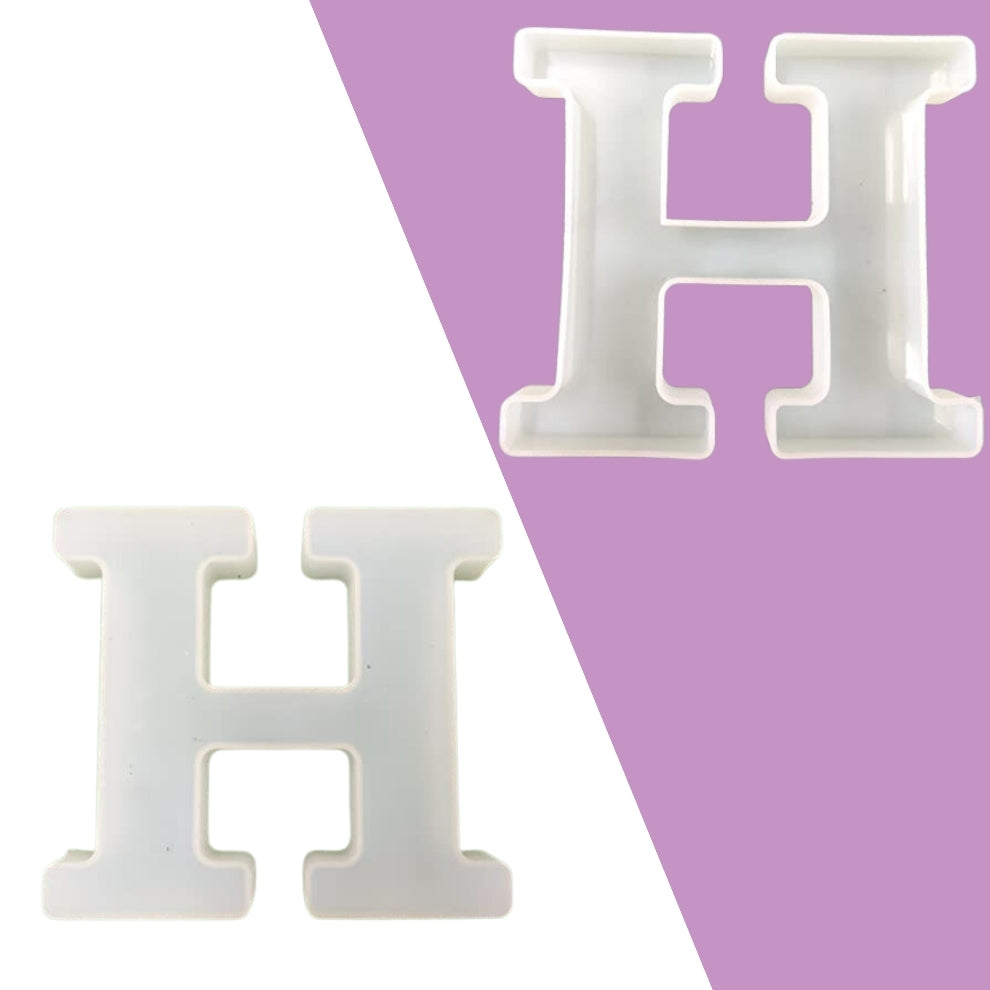 Silicone Alphabet Mould 5.2 Inch
