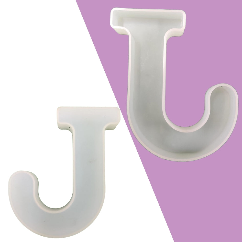 Silicone Alphabet Mould 5.2 Inch
