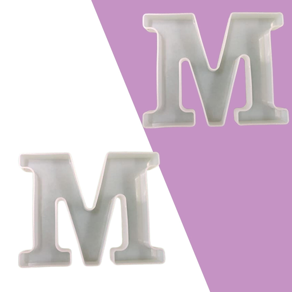 Silicone Alphabet Mould 5.2 Inch