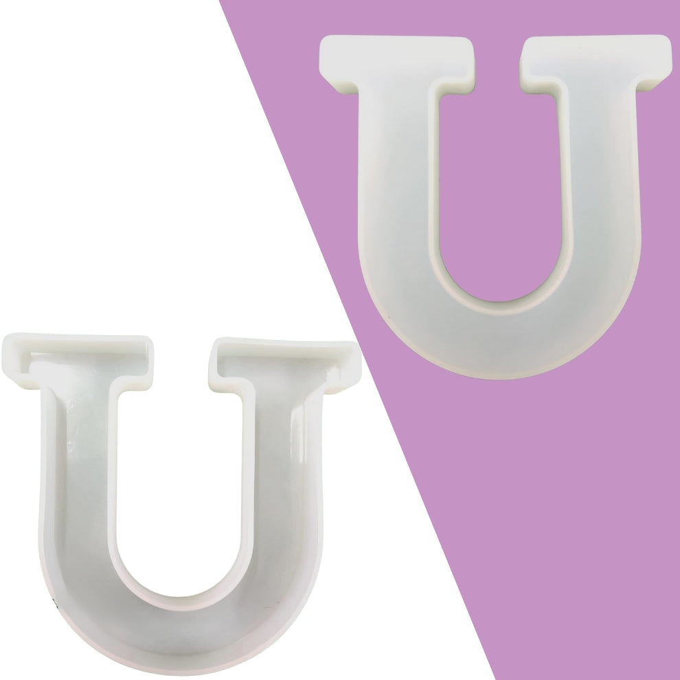 Silicone Alphabet Mould 5.2 Inch