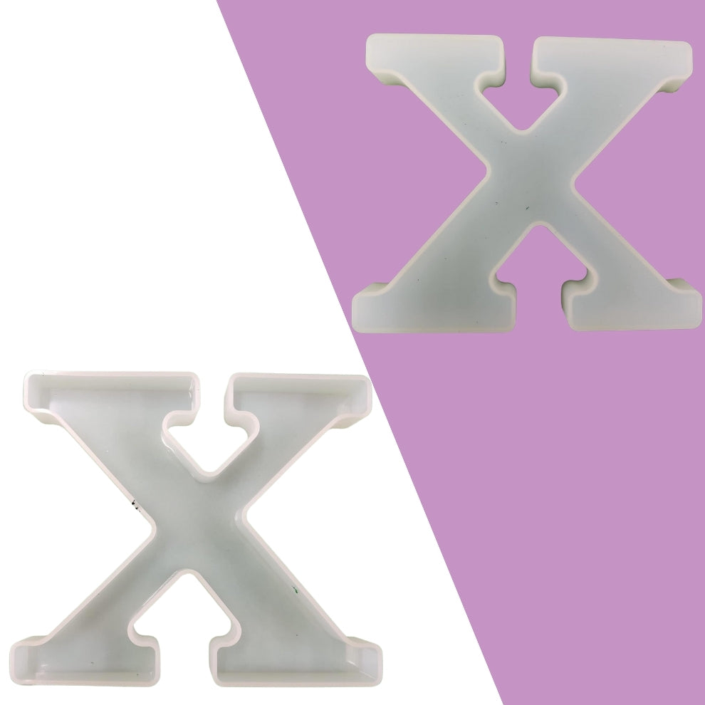 Silicone Alphabet Mould 5.2 Inch