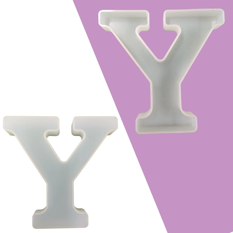 Silicone Alphabet Mould 5.2 Inch