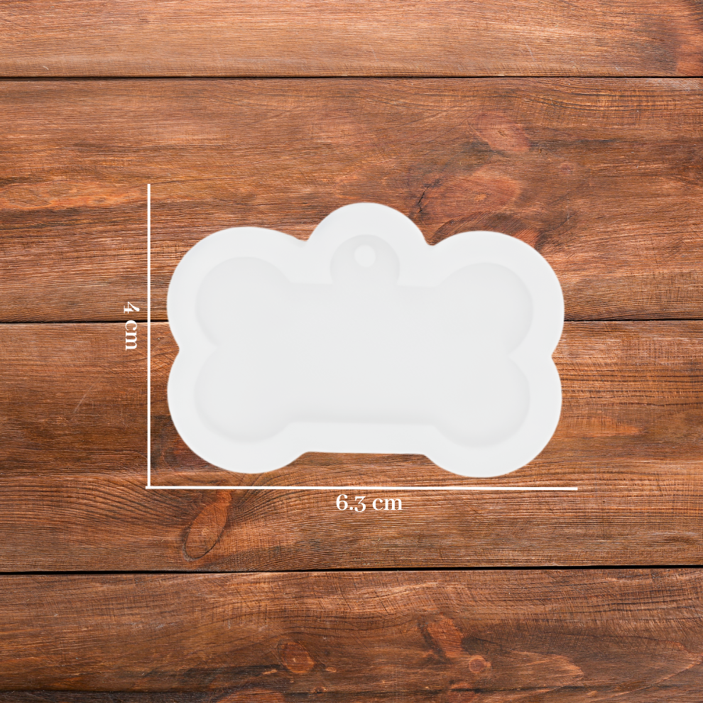 Multipurpose Transparent Silicone Coaster Keychain Mould