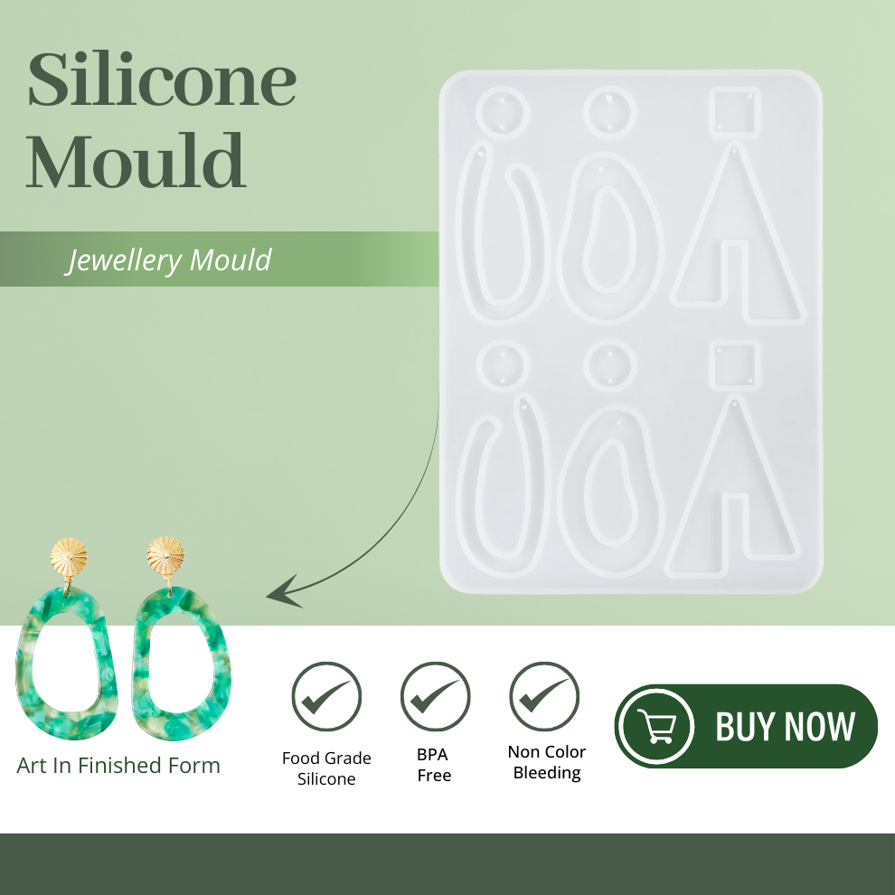 Crystal Jewelry Pendant Earrings Resin