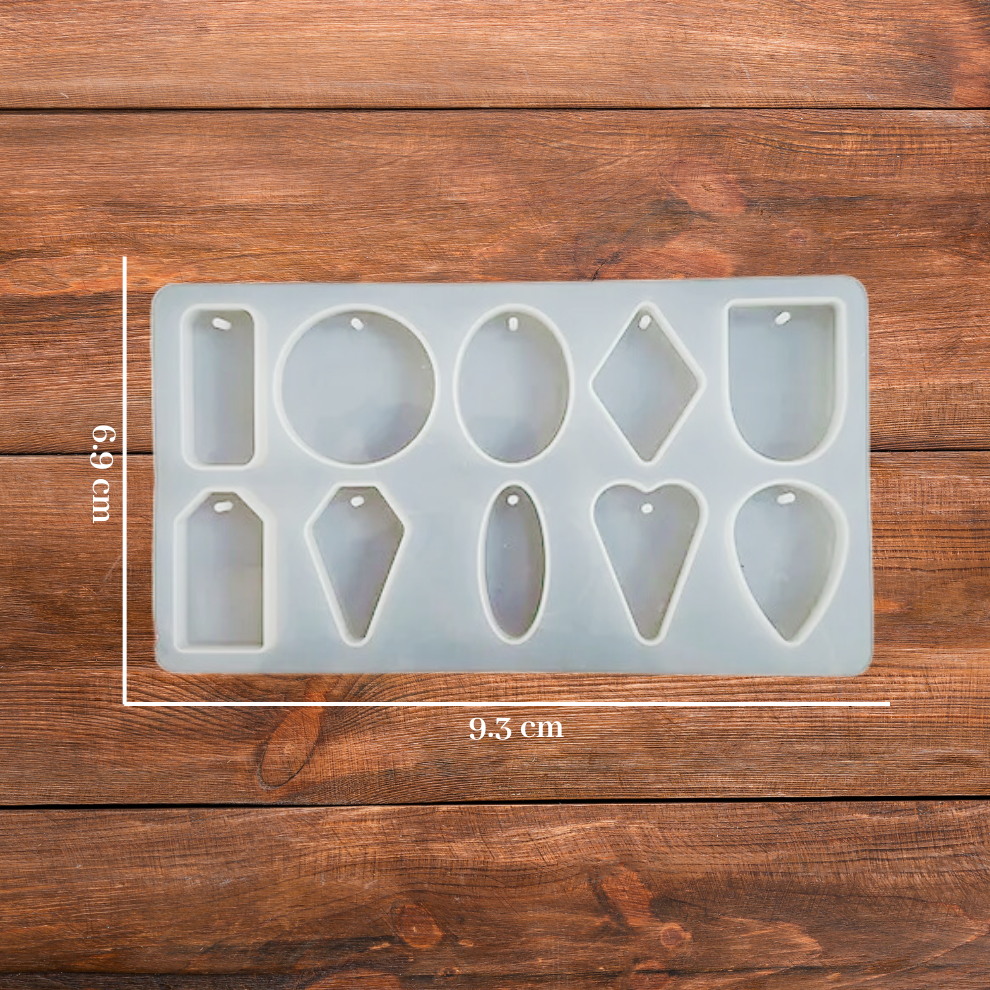 Silicone Jewellery Mould (Pendant and Necklace)