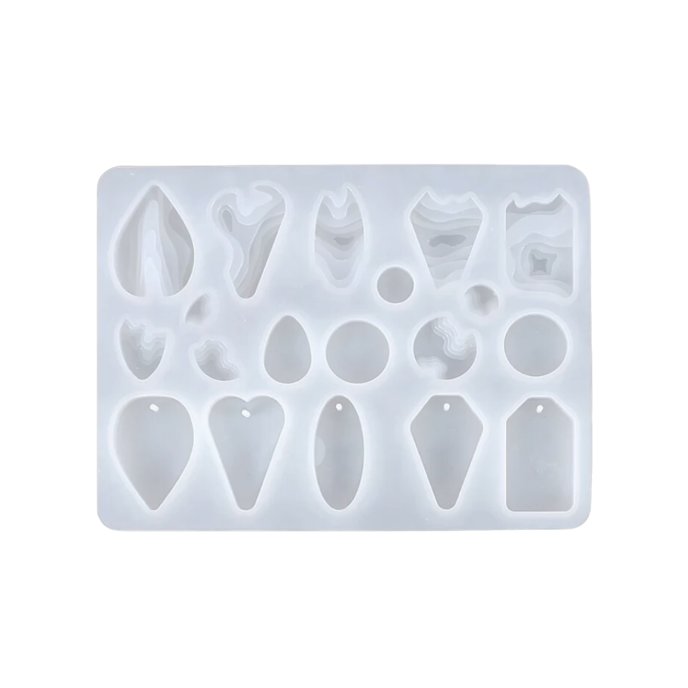 Wave Pattern Pendant Mould - 2