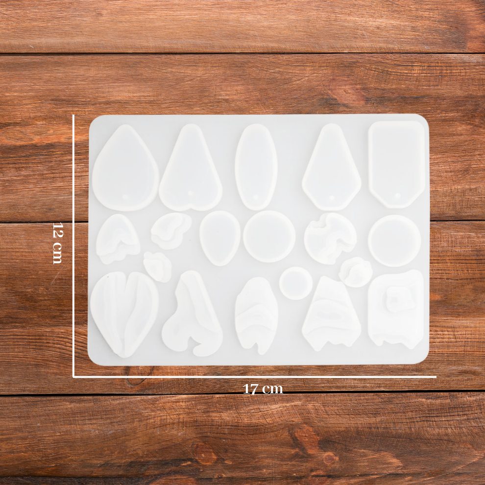 Wave Pattern Pendant Mould - 2