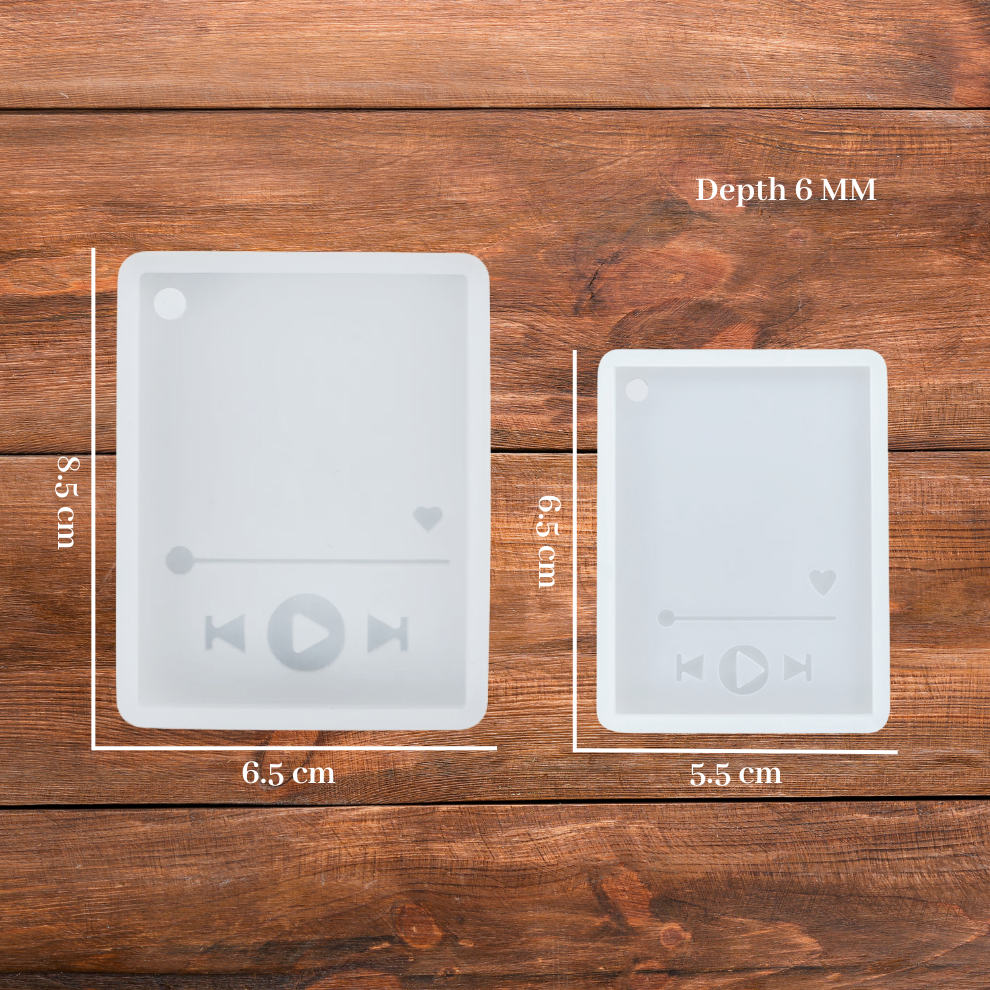 Media Player Casting 2Cvt Keychain Mould