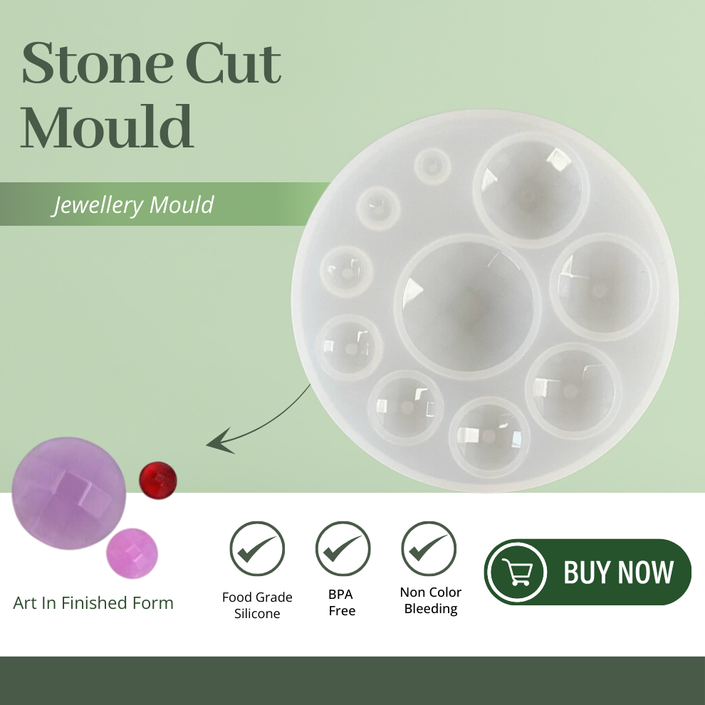 Stone Cut Gemstone Mould 10