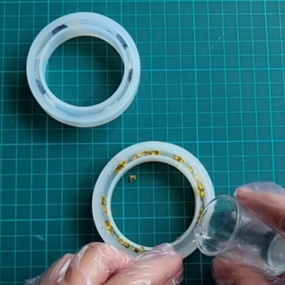Silicone Resin Bracelet Casting Bangle Mould - PK 4