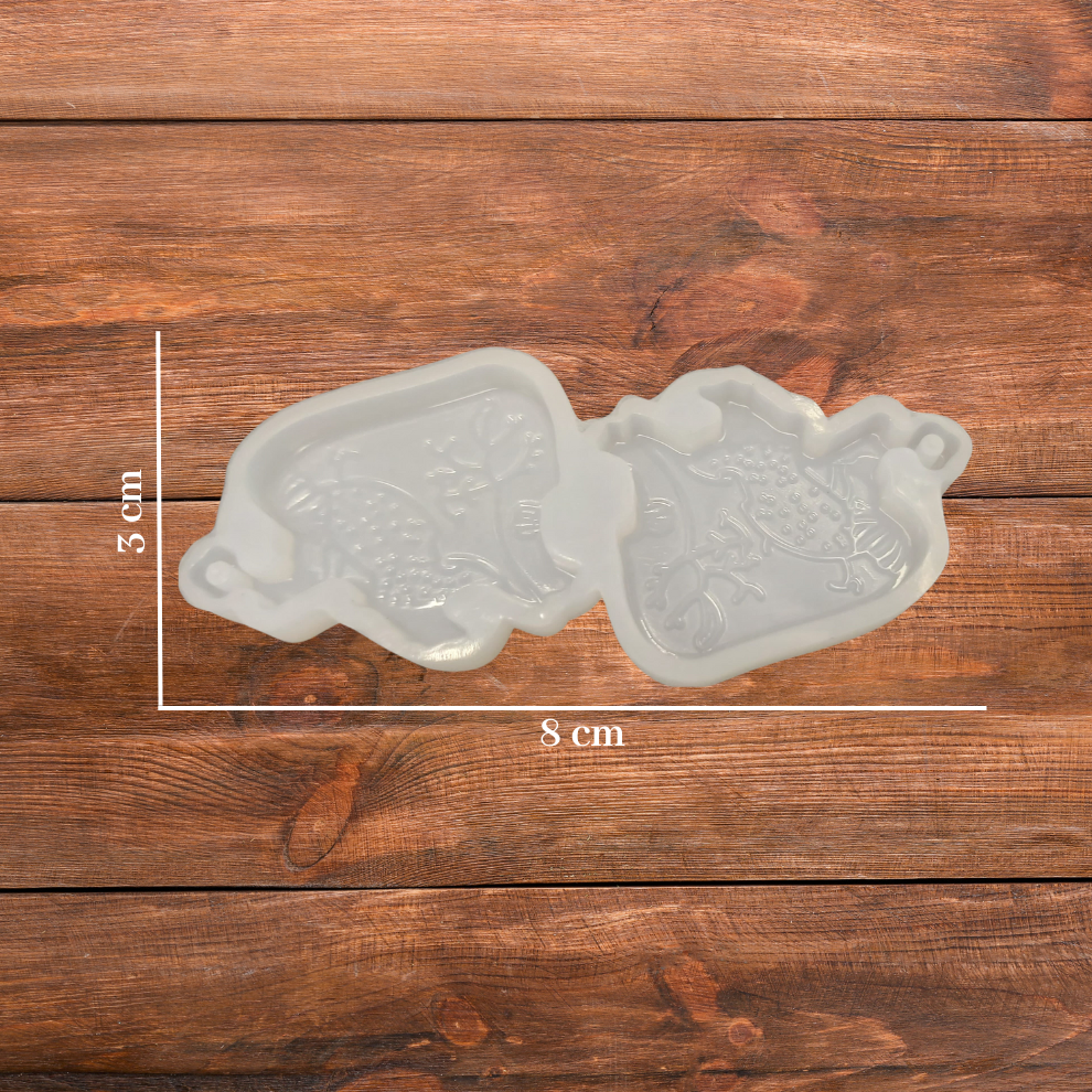 Human Heart Keychain Mould