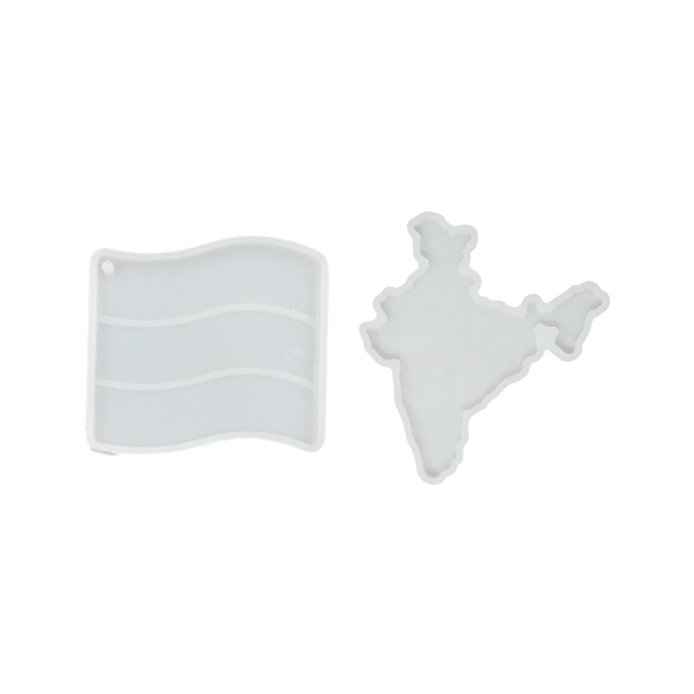 Silicone Map-Flag Mould