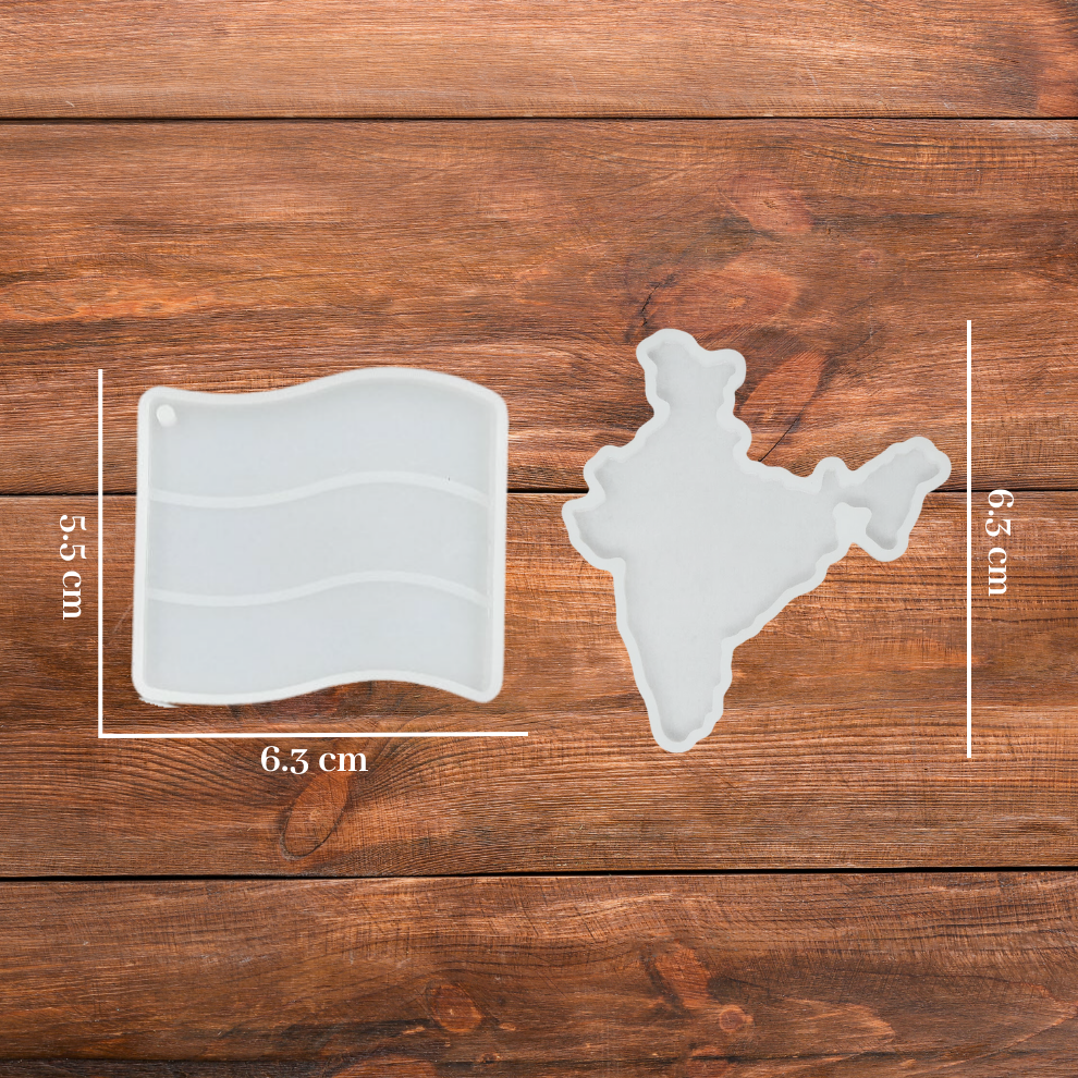 Silicone Map-Flag Mould