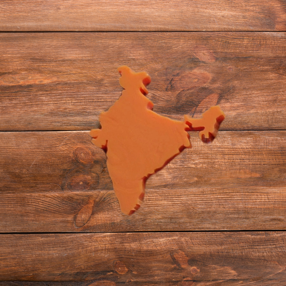 Silicone Map-Flag Mould