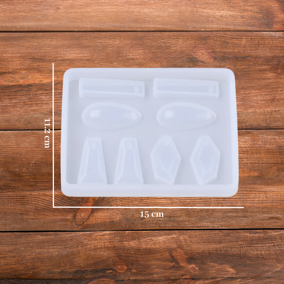 Silicone Resin Earring Mould