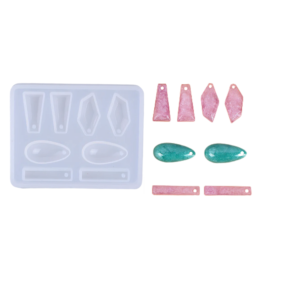 Silicone Resin Earring Mould