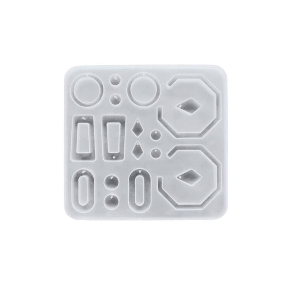 Silicone Earring Mould - 9 Set