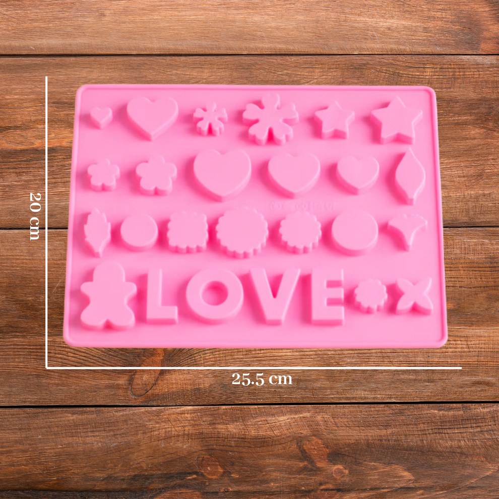 Various Shape Love Mould
