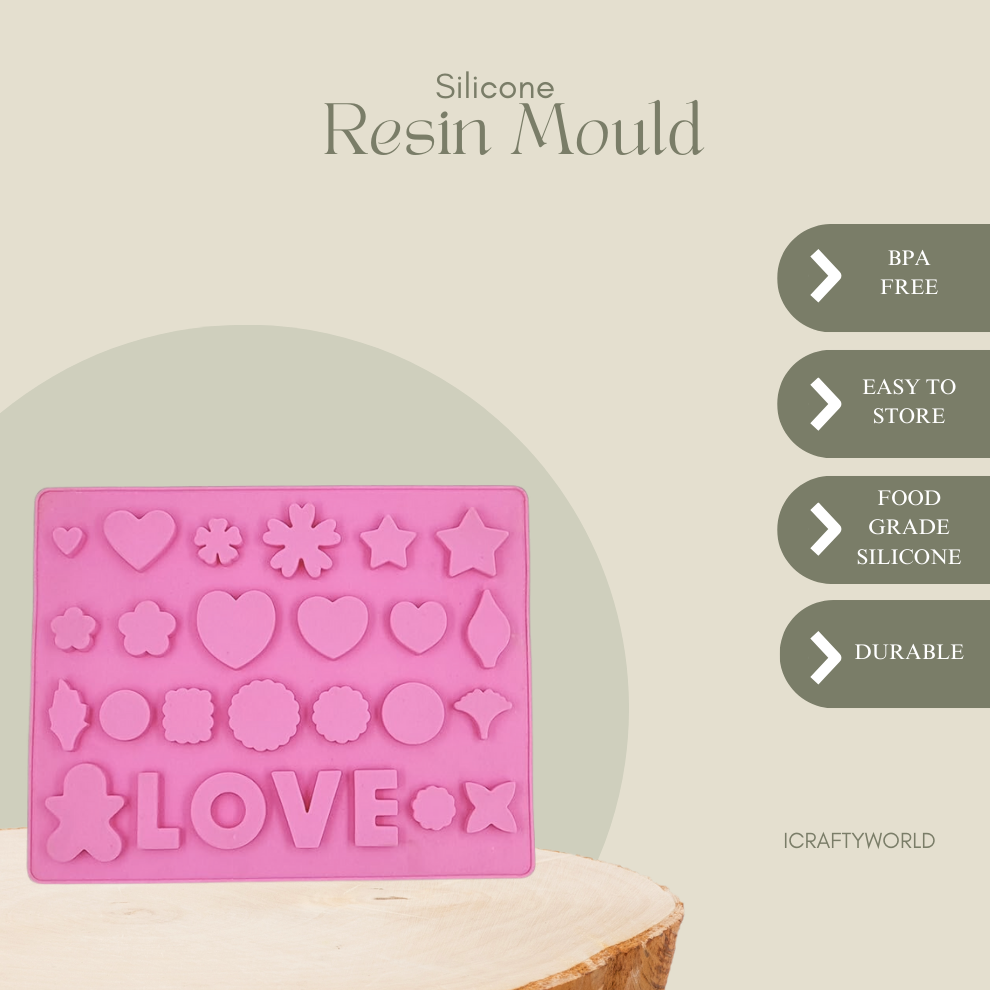 Various Shape Love Mould