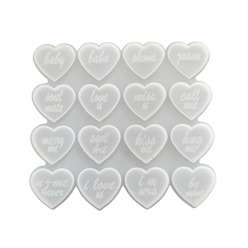Silicone Baby Shone Heart Mould
