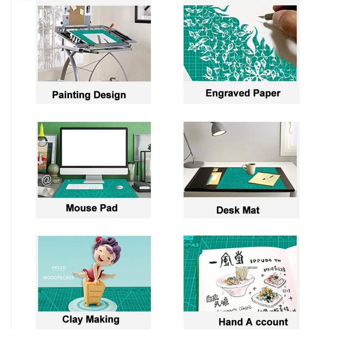 Mat with Paper Cutting Tool