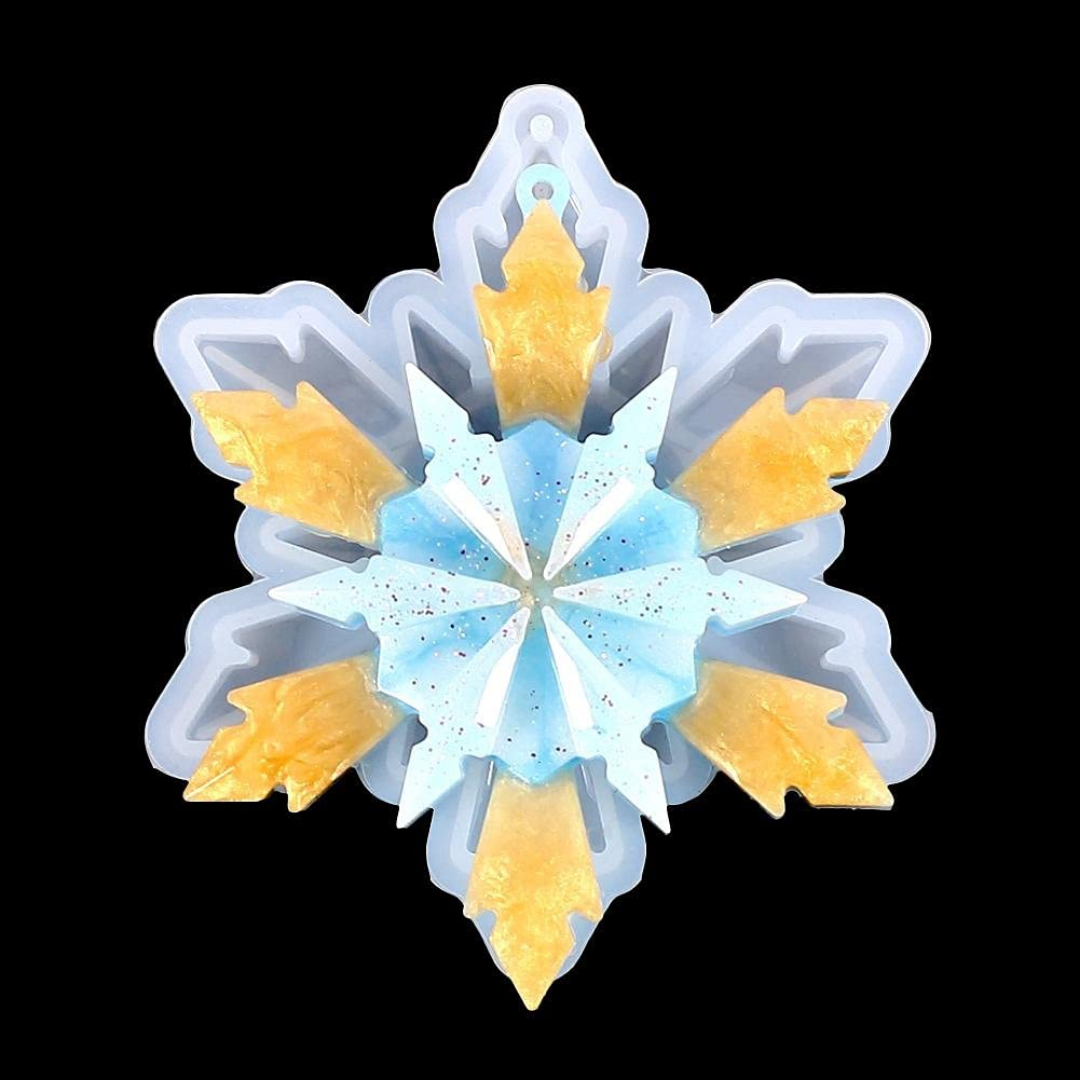 Resin Snowflakes Mould