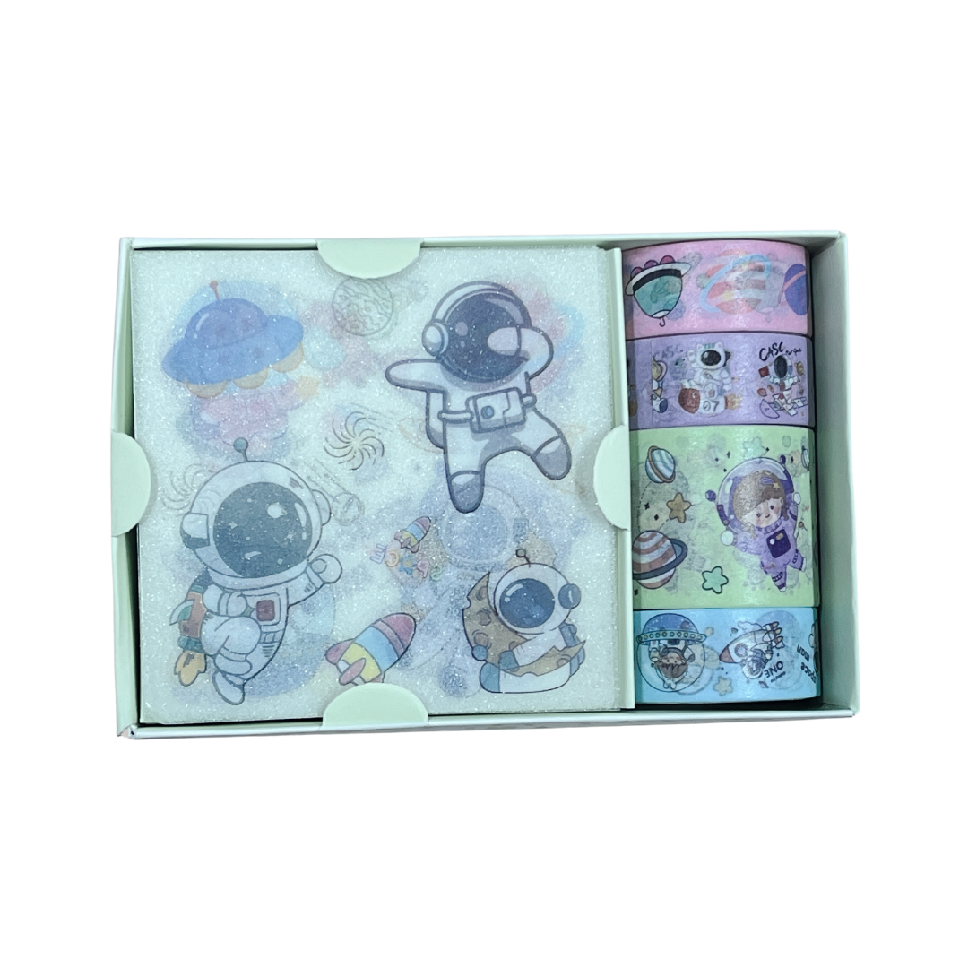 Washi Tape & Stickers Set