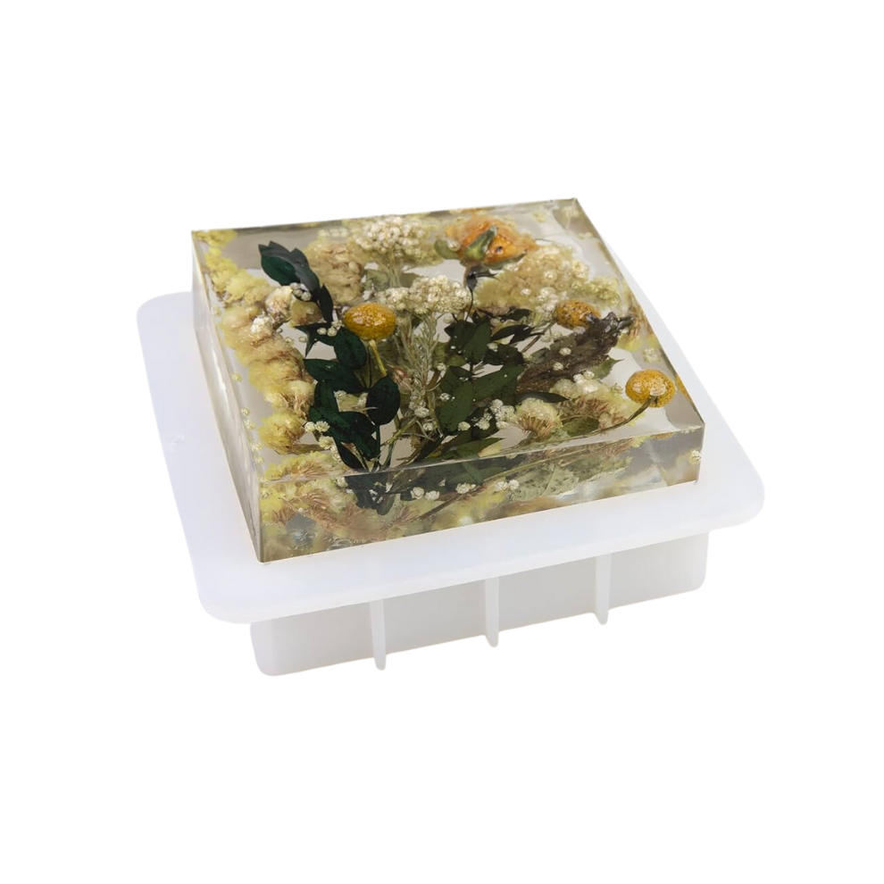 Square Shape Deep Casting Mould 6 inch