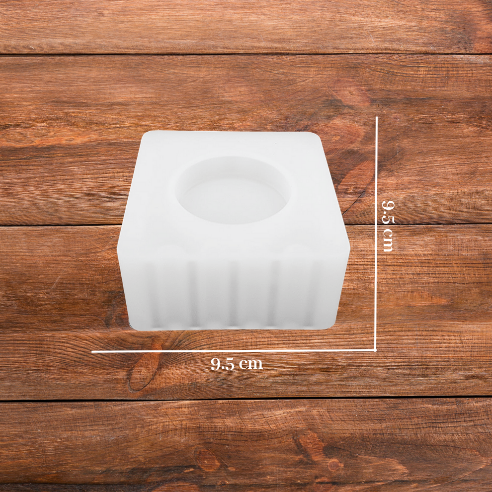 Square Shape Tealight Holder Mould