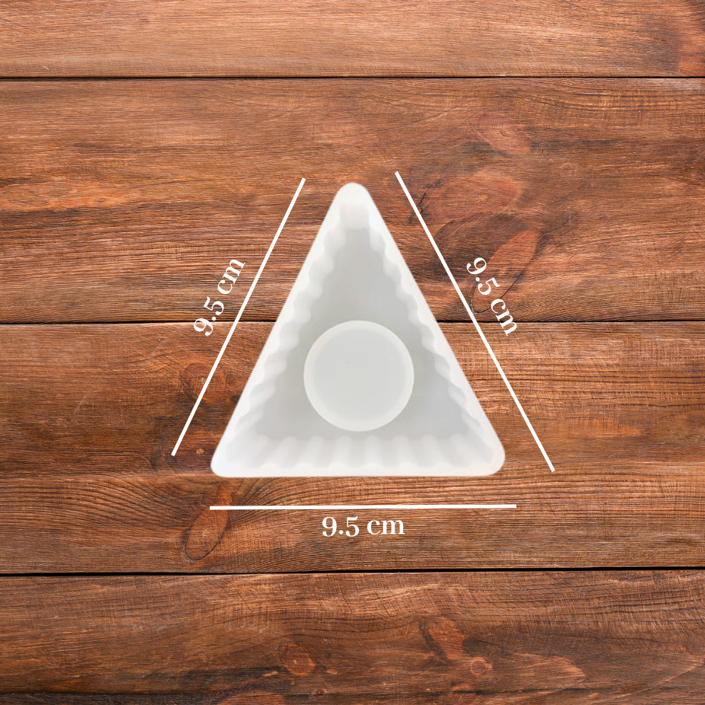 Triangle Candlestick Holder Mould