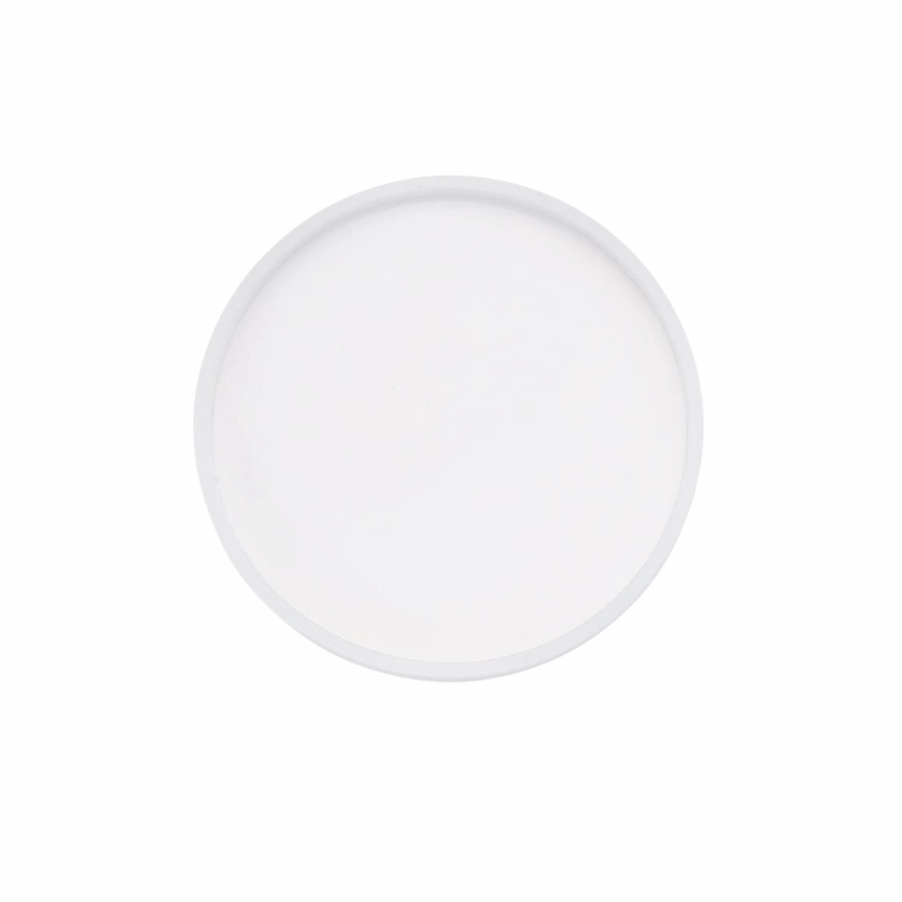 Transparent Silicone Coaster Mold Circle 4 X 4 Inch