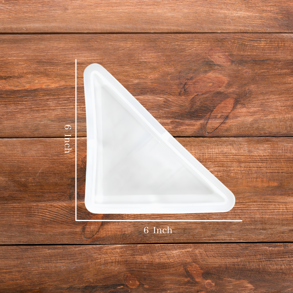 Triangle Shape Deep Casting Mould 6 inch