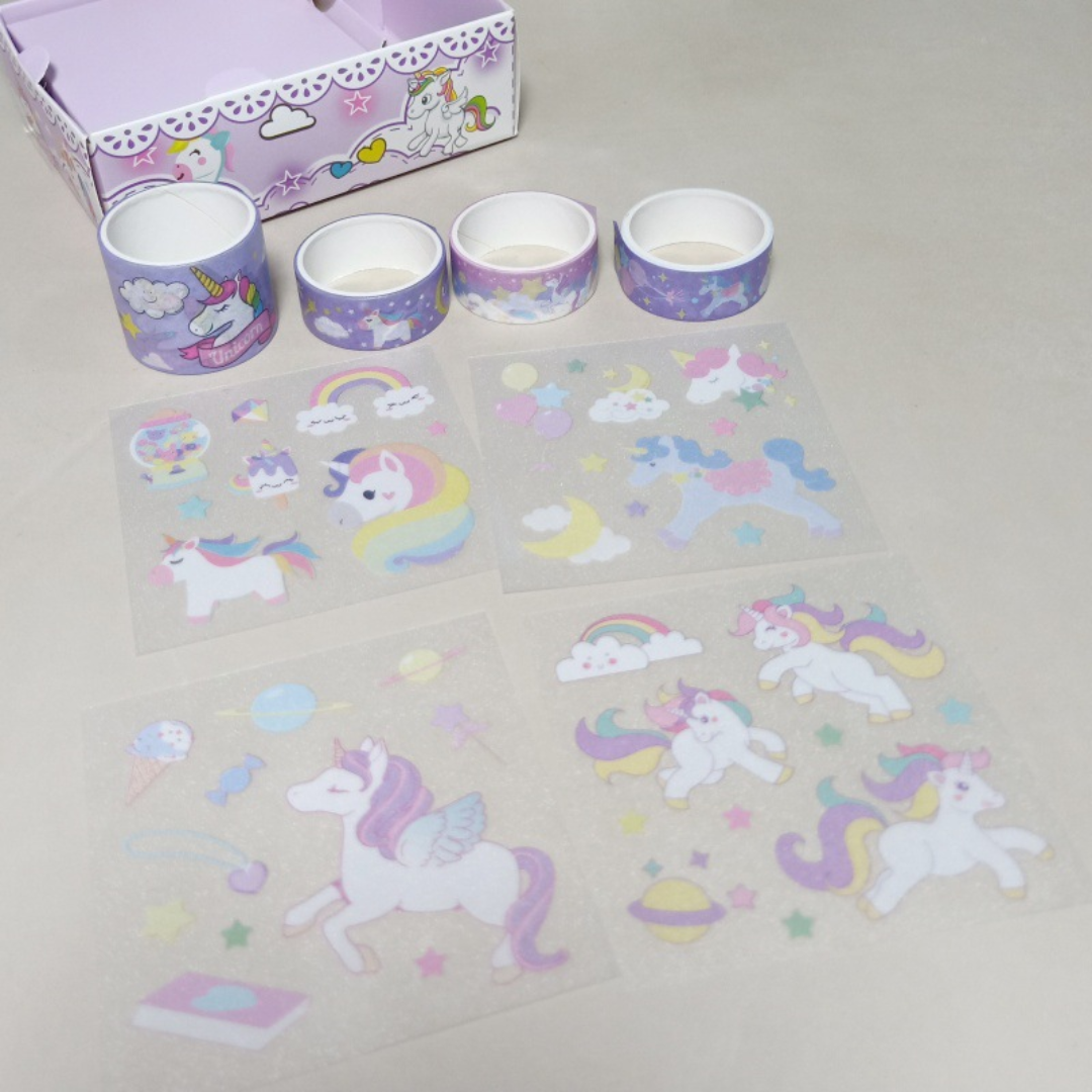 Washi Tape & Stickers Set
