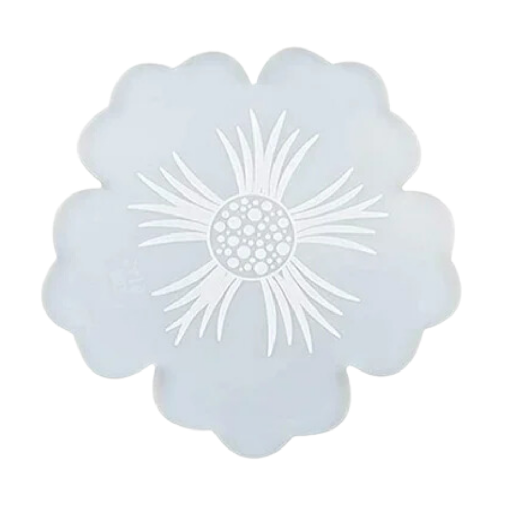 Large Silicone Petals Flower Tray Resin Mold -13 Inch