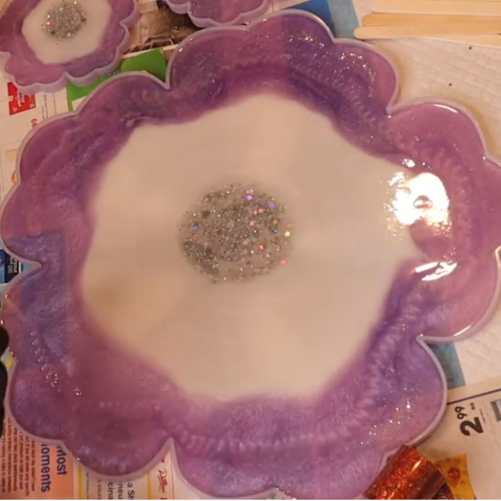 Flower Tray Mould 14 Inch