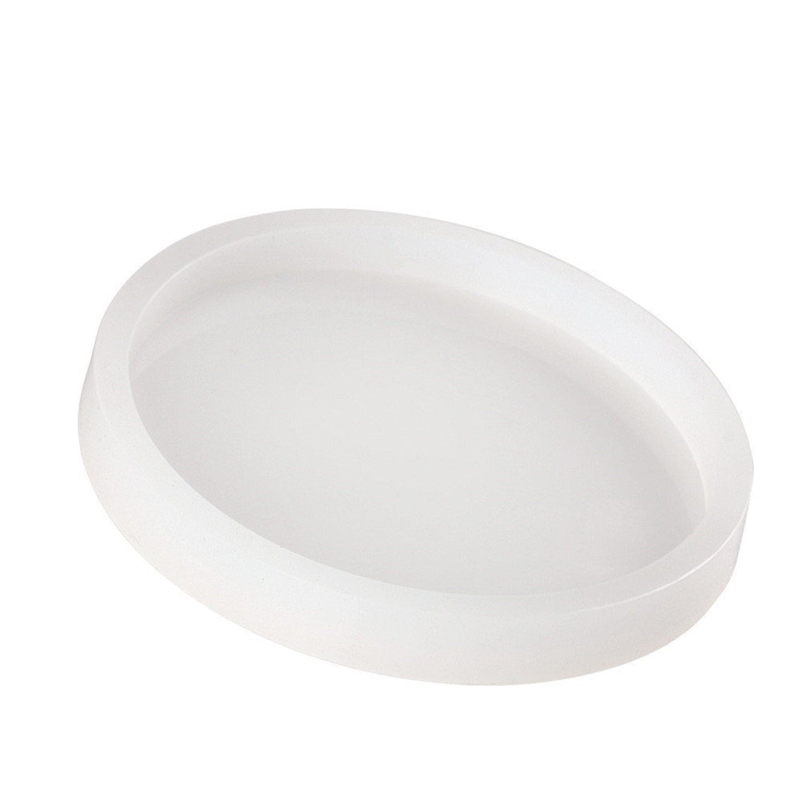 Transparent Silicone Coaster Mold Circle 5X5 Inch