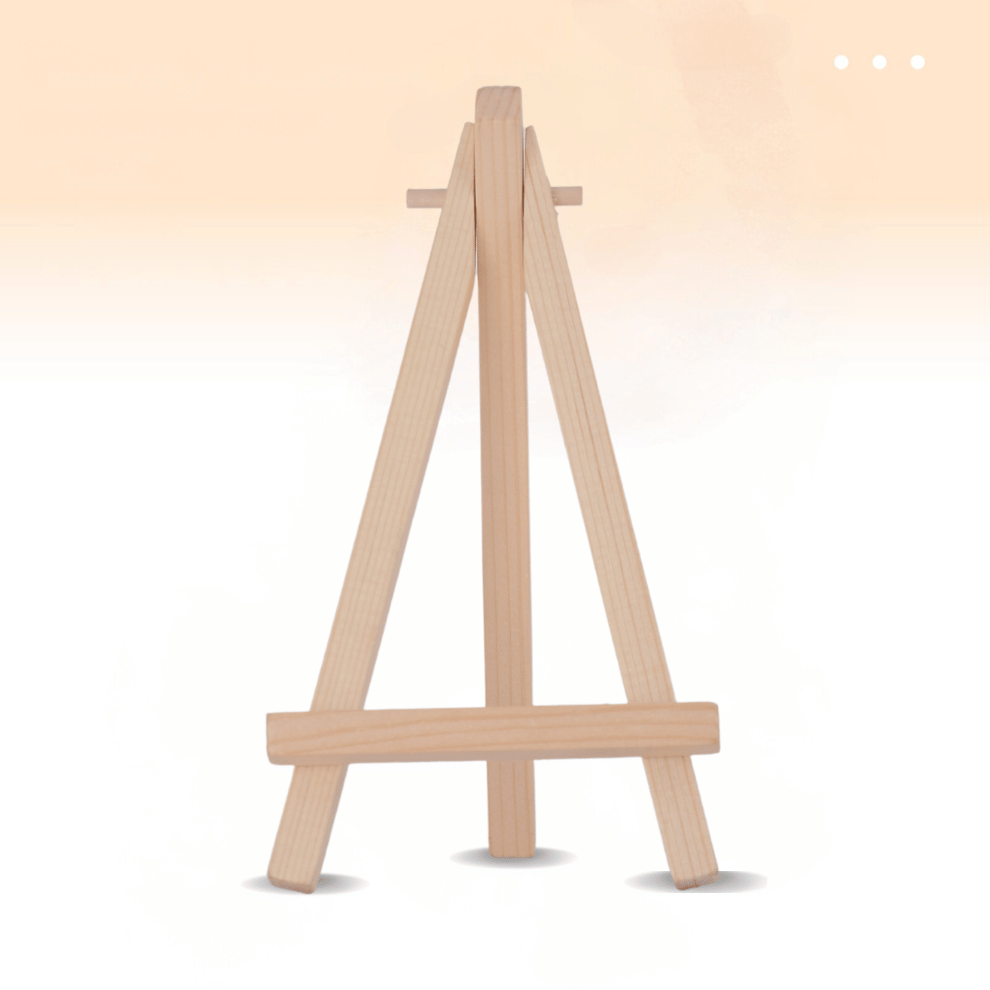 6 Inch Mini Premium Wooden Easel Stand without Screw