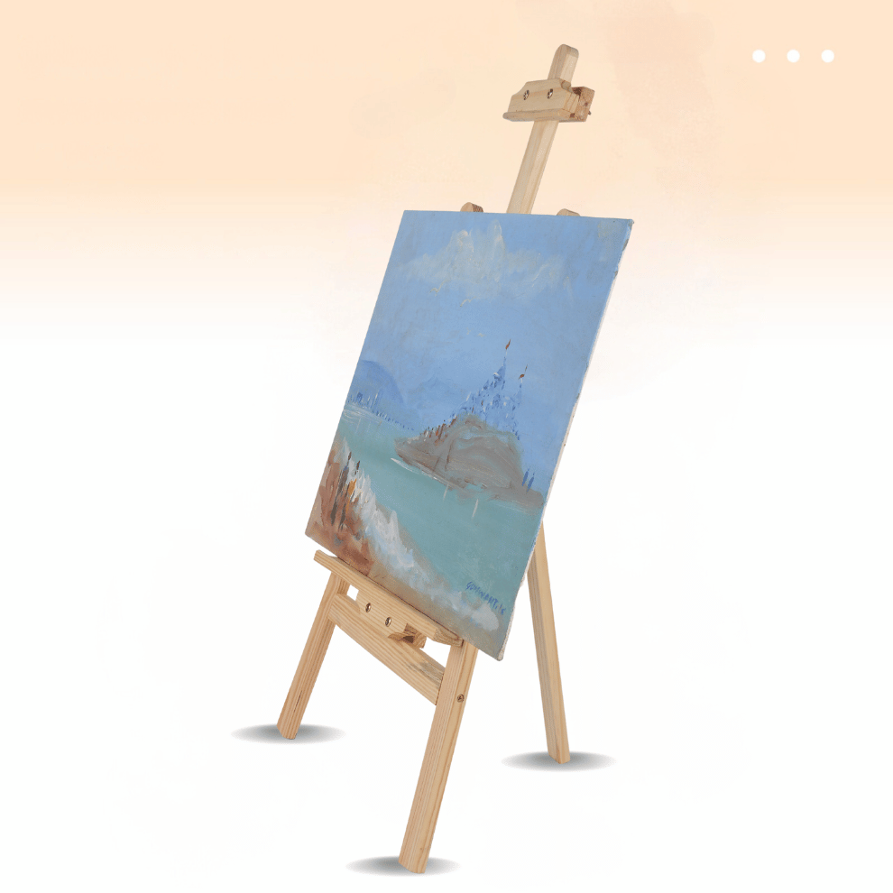 2.3 Feet (70cm) Premium Wooden Easel