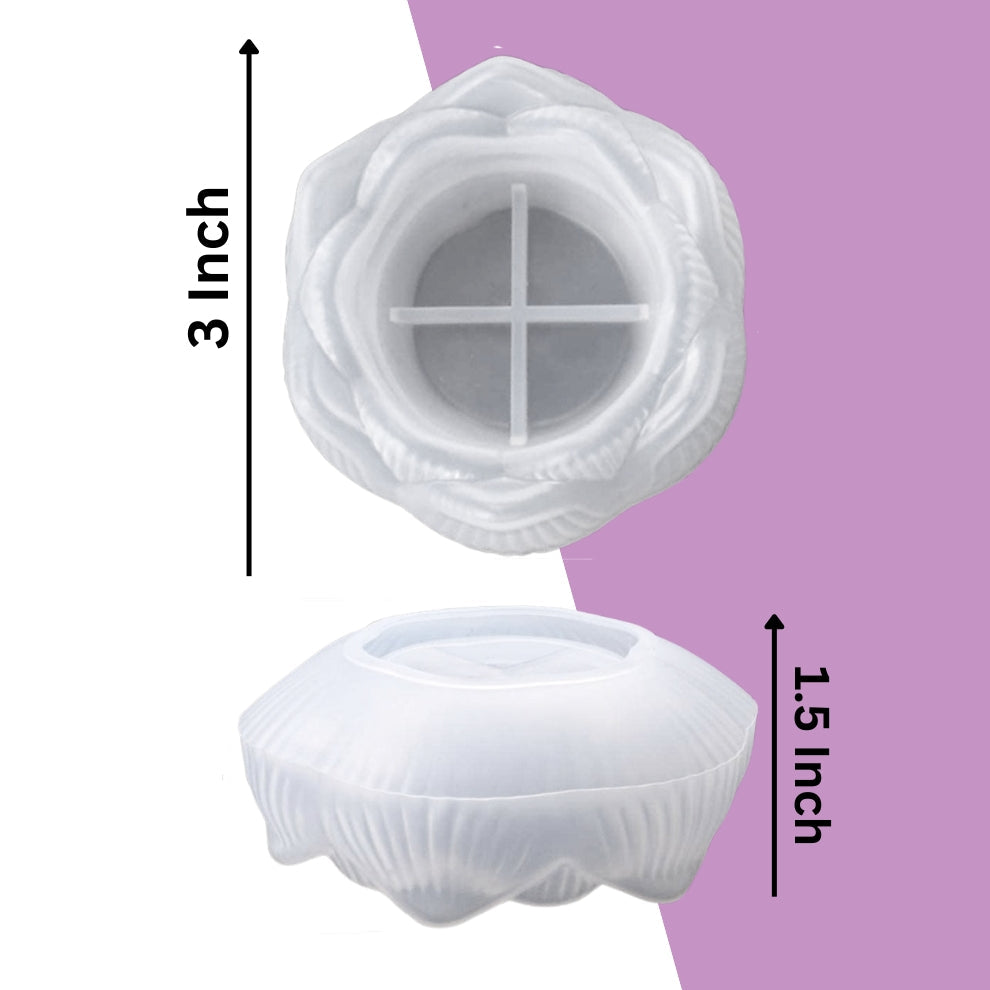 Lotus Flower Design Tealight