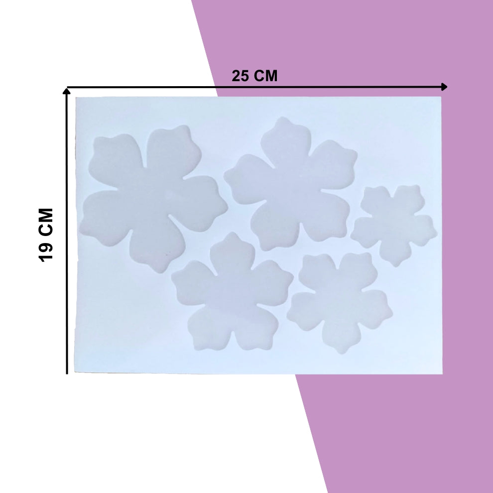 Silicon 3D Flower Leaf Resin Molds/Mould- 5CVT